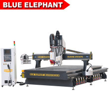 New Design Big Wood CNC Router with Auto Tool Changer for Door Manufacturer